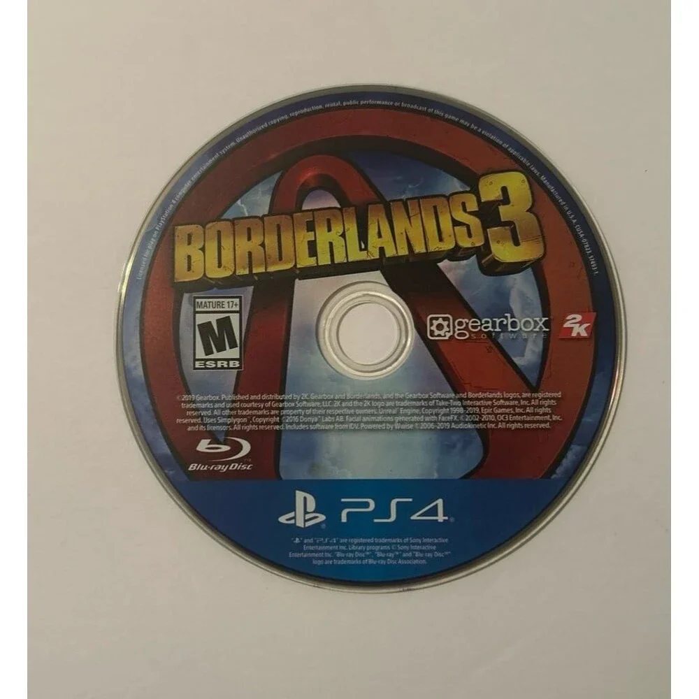 Borderlands 3 - Sony PlayStation 4 (PS4) - Disc Only
